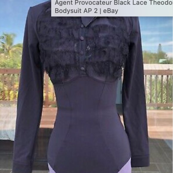 Agent Provocateur Theodora Bodysuit Size AP4 - Picture 3 of 4